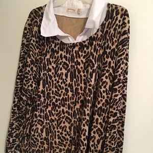 Leopard print 2fer